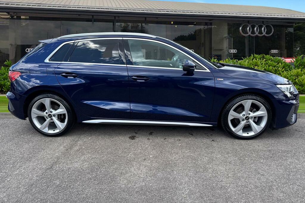 Audi A3 S Line 35 Tdi 150 Ps S Tronic DS22FSX Blue #3