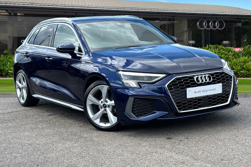 Audi A3 S Line 35 Tdi 150 Ps S Tronic Blue