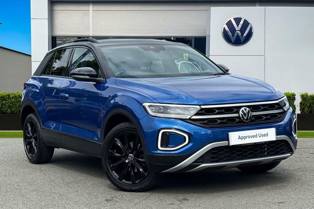 Volkswagen T-Roc 1.5 Tsi Style Dsg Winter Pack, Black Design P Blue