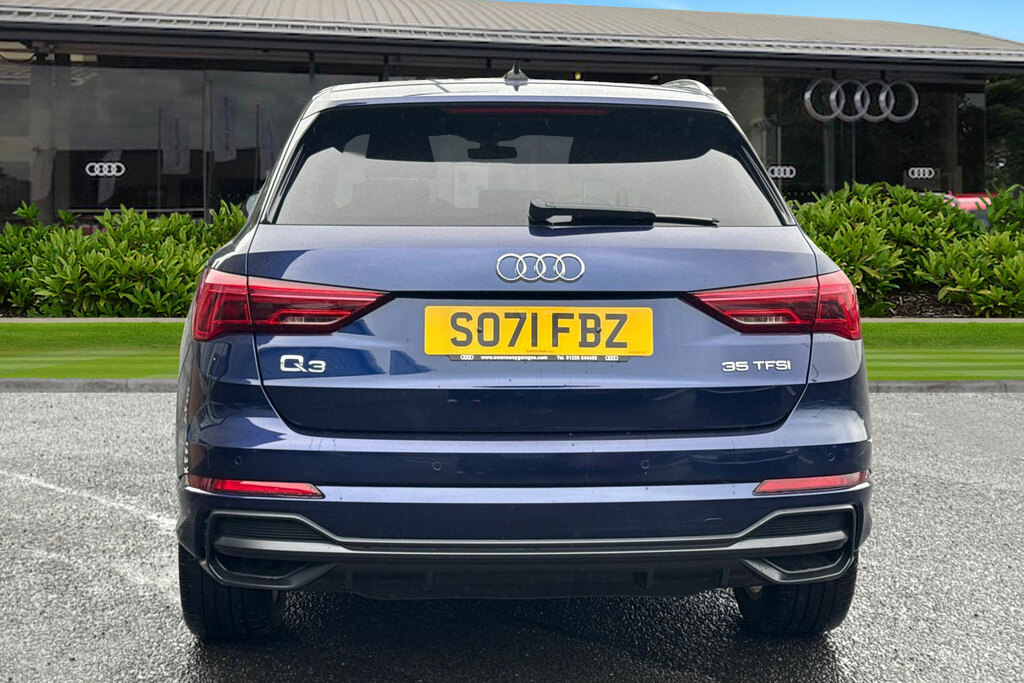 Audi Q3 S Line 35 Tfsi 150 Ps S Tronic SO71FBZ Blue #4
