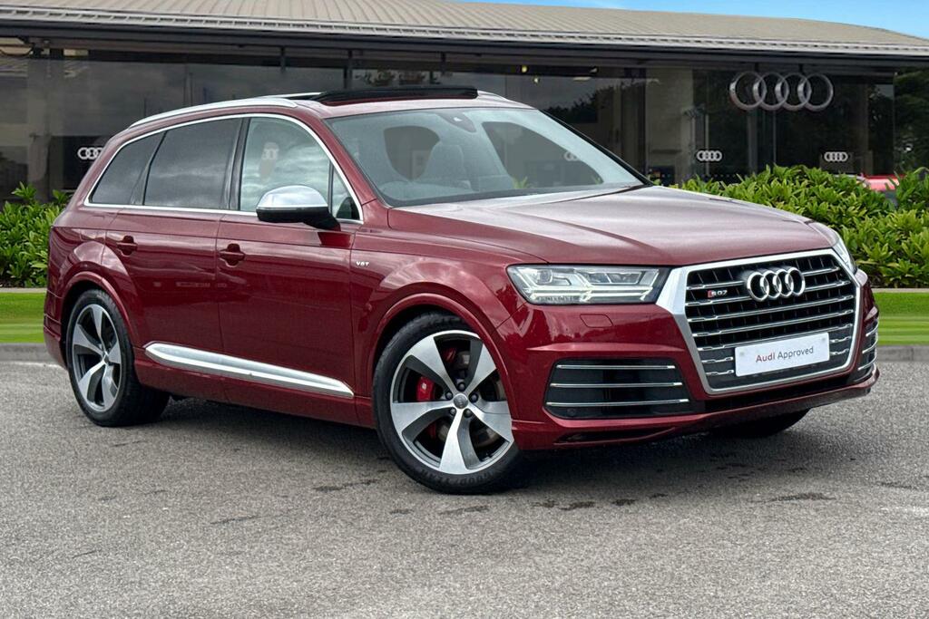 Audi SQ7 4.0 Tdi Quattro 435 Ps Tiptronic Red
