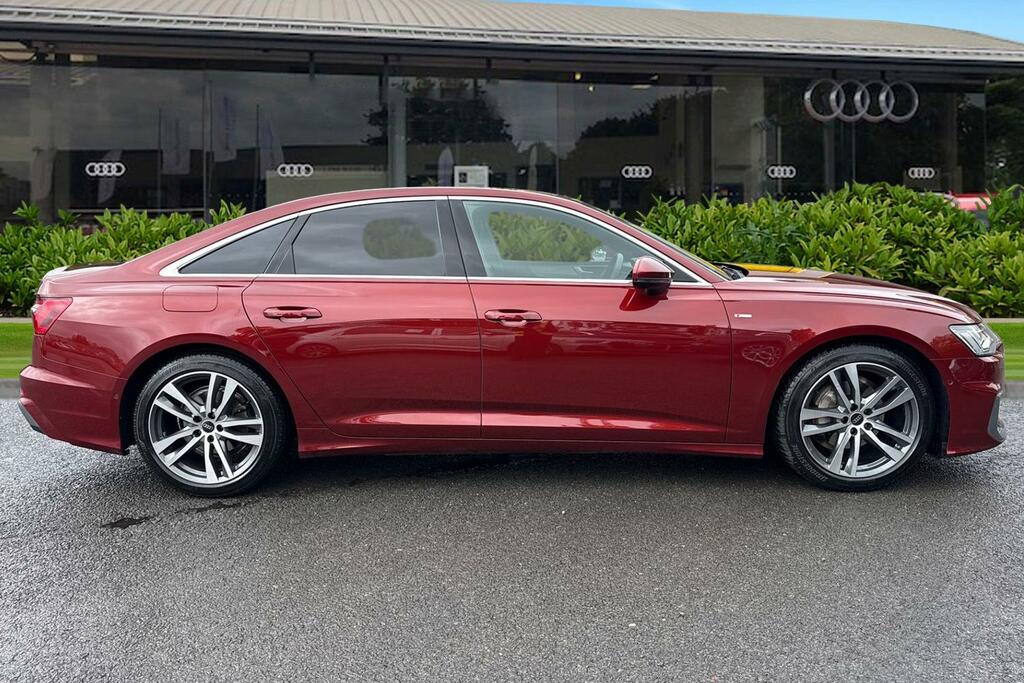 Audi A6 Saloon S Line 40 Tdi Quattro 204 Ps S Tronic Red #3