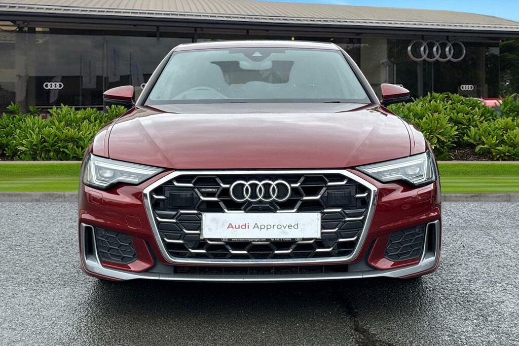 Audi A6 Saloon S Line 40 Tdi Quattro 204 Ps S Tronic Red #5
