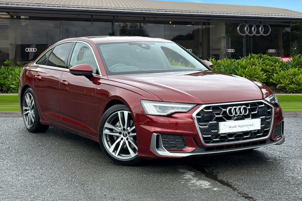 Audi A6 Saloon S Line 40 Tdi Quattro 204 Ps S Tronic Red