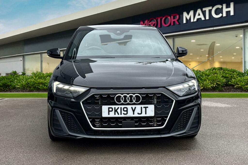 Audi A1 1.0 Tfsi 30 S Line Sportback Euro 6 Ss PK19YJT Black #5