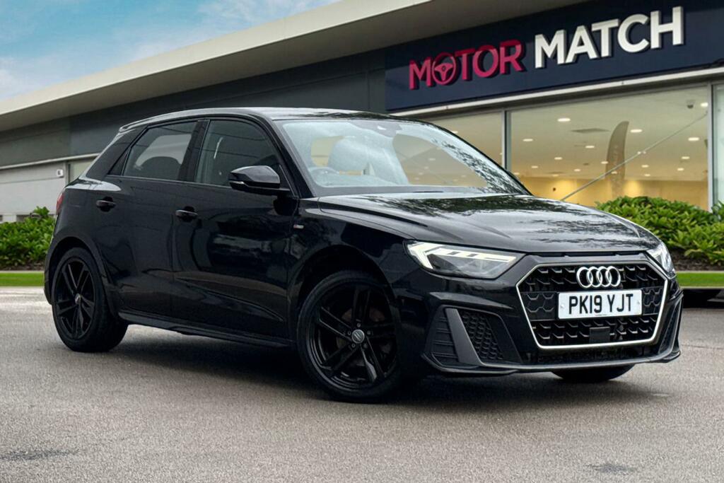 Audi A1 1.0 Tfsi 30 S Line Sportback Euro 6 Ss Black