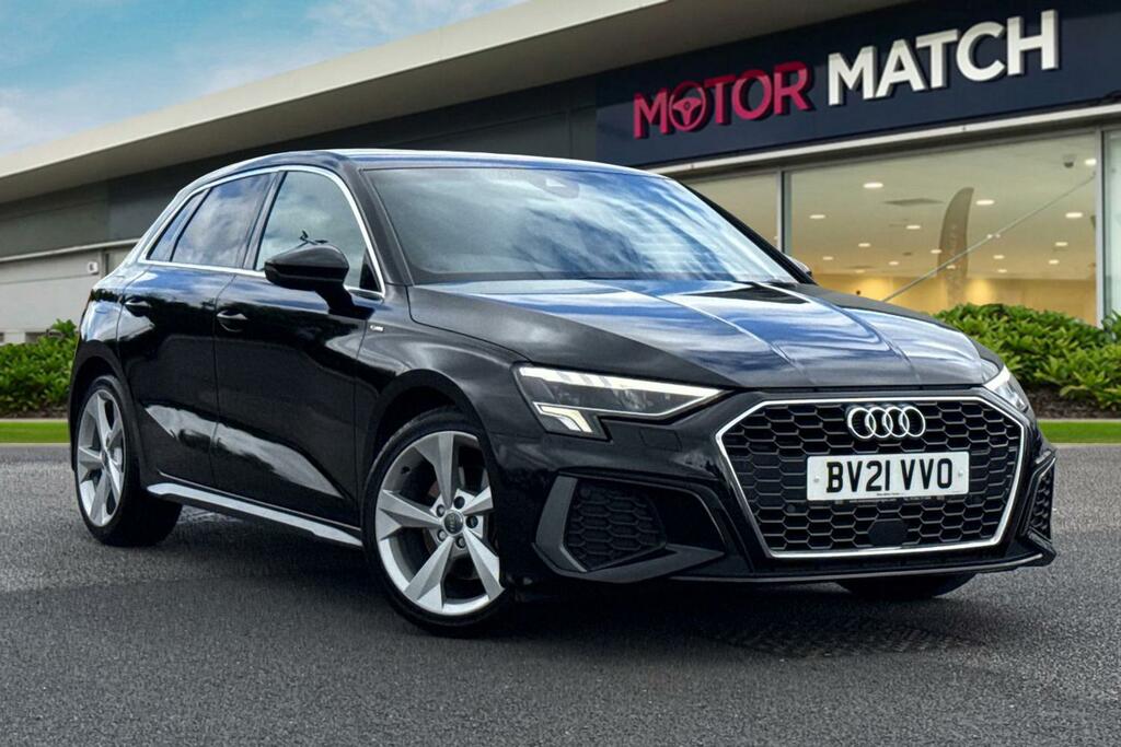 Audi A3 1.5 Tfsi 35 S Line Sportback Euro 6 Ss Black