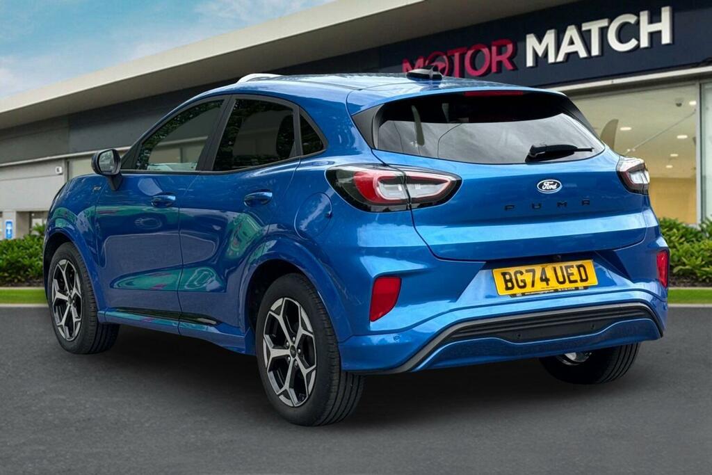 Ford Puma 1.0T Ecoboost Mhev St-line Dct Euro 6 Ss BG74UED Blue #2