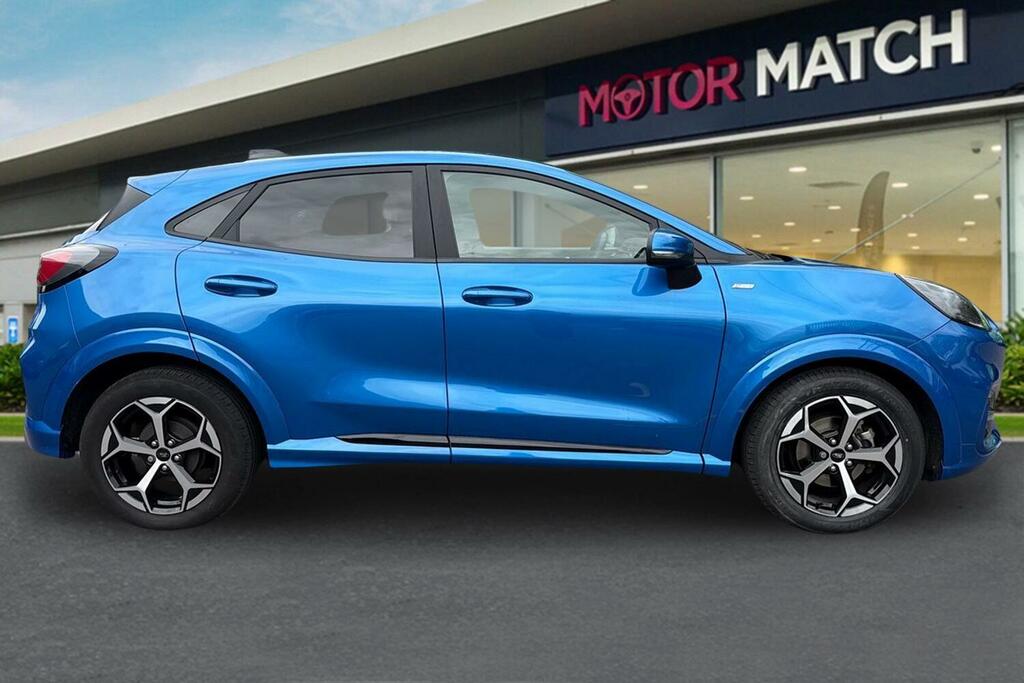 Ford Puma 1.0T Ecoboost Mhev St-line Dct Euro 6 Ss BG74UED Blue #3