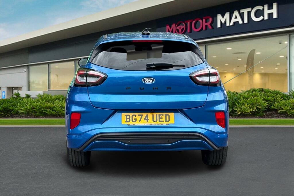Ford Puma 1.0T Ecoboost Mhev St-line Dct Euro 6 Ss BG74UED Blue #4