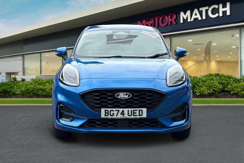 Ford Puma 1.0T Ecoboost Mhev St-line Dct Euro 6 Ss BG74UED Blue #5
