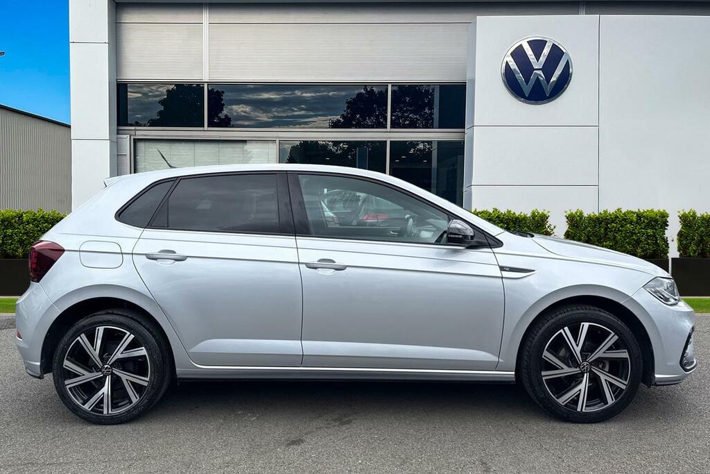 Volkswagen Polo 1.0 Tsi R-line Black Styling Pack, Bergamo Wh DC73JYS Silver #3