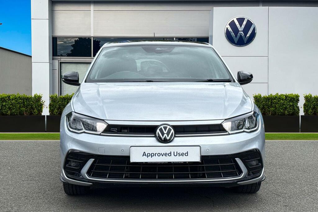 Volkswagen Polo 1.0 Tsi R-line Black Styling Pack, Bergamo Wh DC73JYS Silver #5