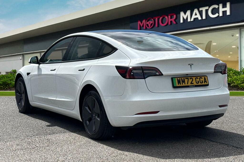 Tesla Model 3 Auto Rwd 4dr WM72GGA White #2