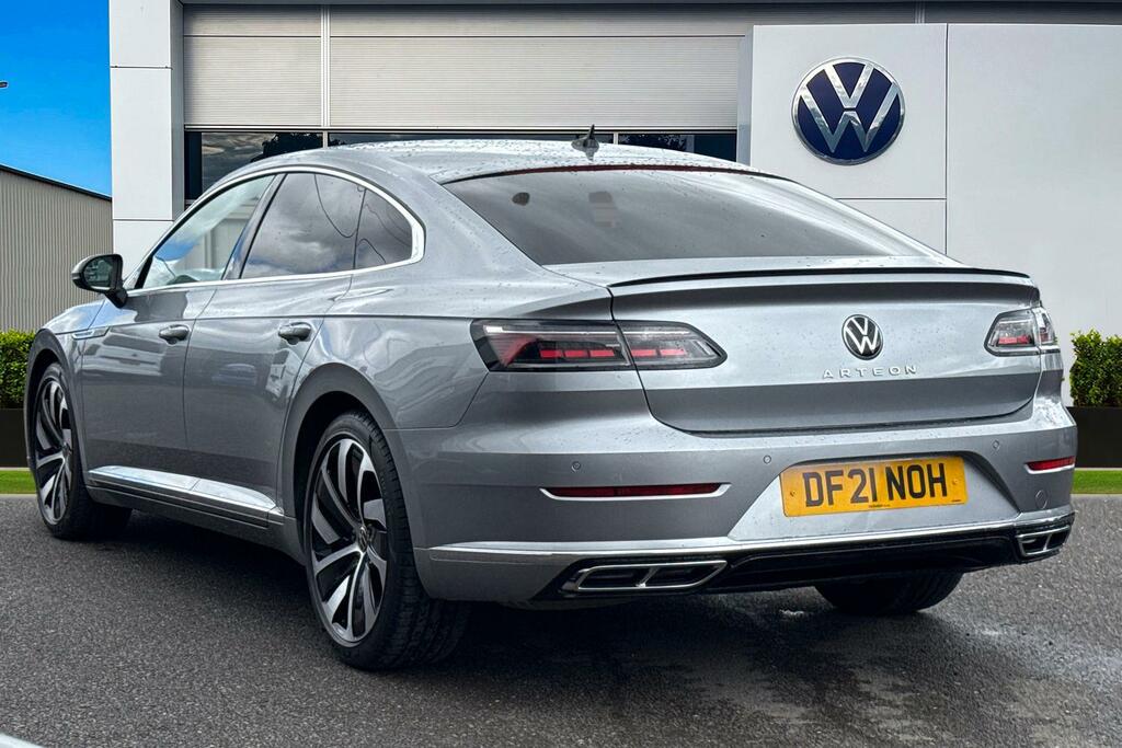 Volkswagen Arteon 2.0 Tsi R-line Dsg Carbon Nappa Leather Silver #2