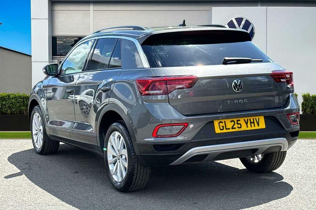 Volkswagen T-Roc 1.5 Tsi Match Dsg Keyless Access, Rear View GL25YHV Grey #3