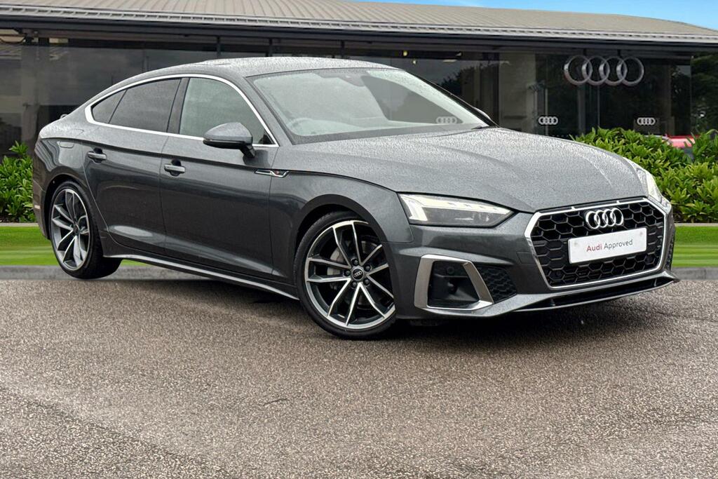 Audi A5 S Line 40 Tfsi 204 Ps S Tronic Grey