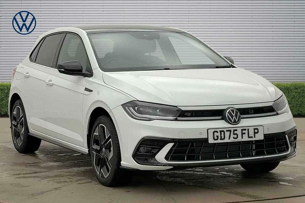 Volkswagen Polo 1.0 Tsi 115 Black Edition Dsg Delivery Mileag White