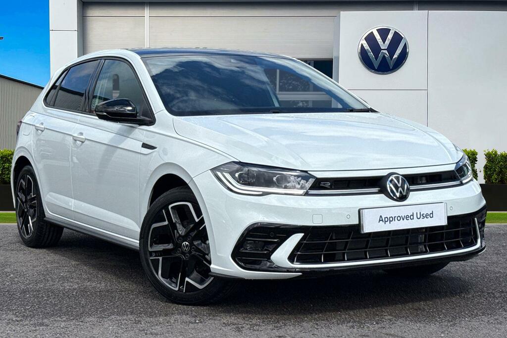 Volkswagen Polo 1.0 Tsi 115 Black Edition Dsg Delivery Mileag GD75FLP White