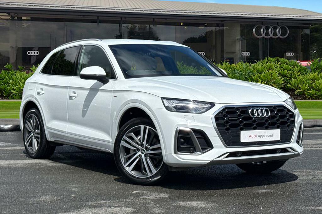 Audi Q5 Competition 55 Tfsi E Quattro 367 Ps S Tronic White