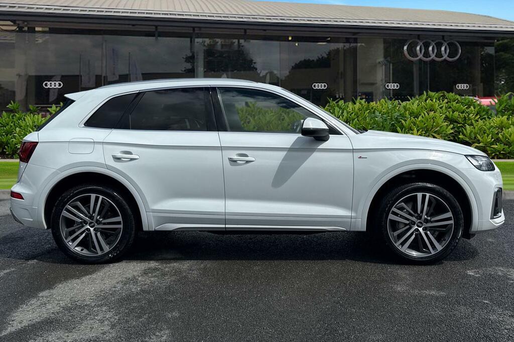 Audi Q5 Competition 55 Tfsi E Quattro 367 Ps S Tronic PN71NBO White #3
