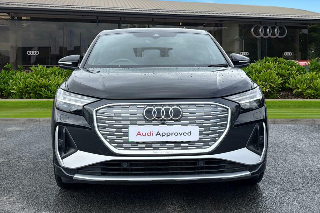 Audi Q4 E Tron Q4 Sportback S Line 45 E-tron 210,00 Kw LL74XNV Black #5