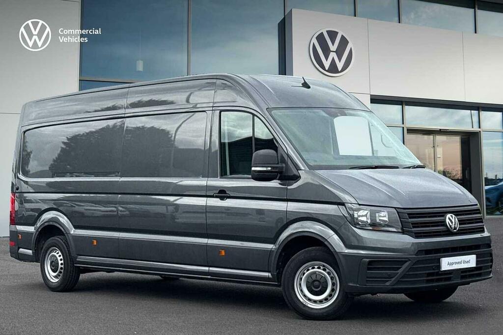 Volkswagen Crafter Cr35 Panel Van Commerce Plus Lwb 177 Ps 2.0 Tdi 8S Grey