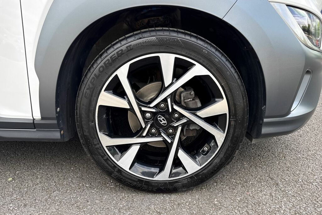 Hyundai Kona 1.0 T-gdi Mhev Premium Euro 6 Ss White #6