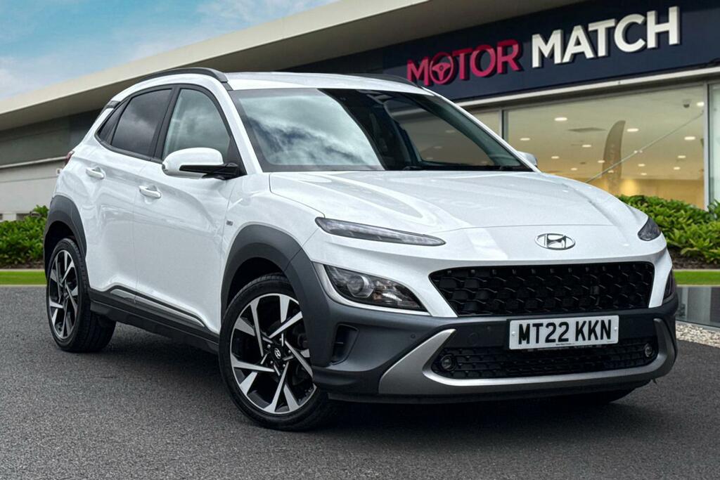 Hyundai Kona 1.0 T-gdi Mhev Premium Euro 6 Ss White