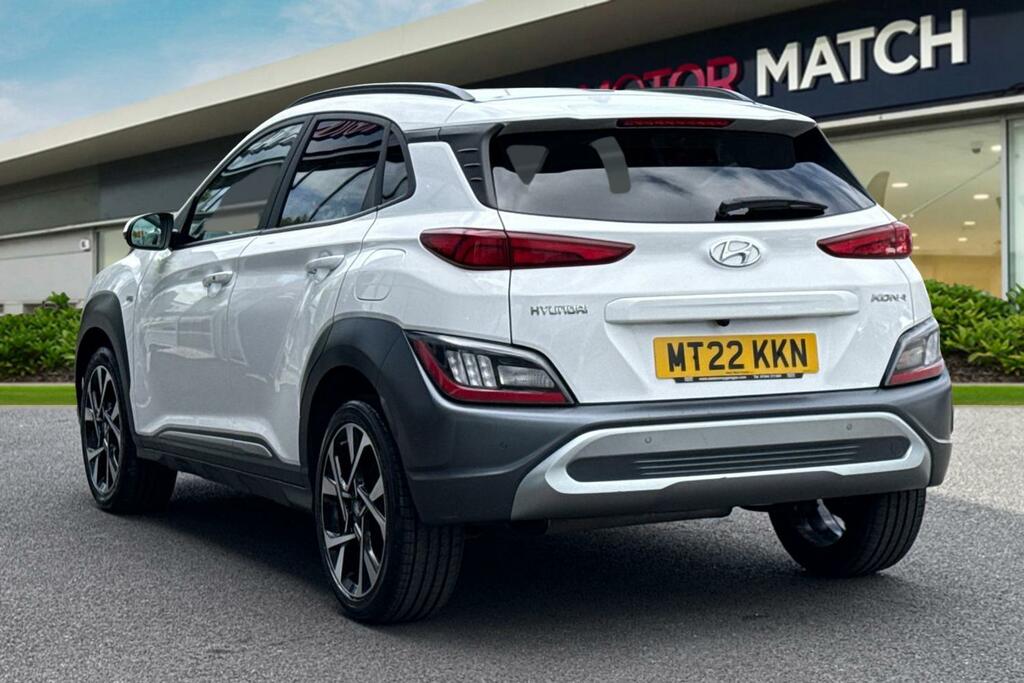 Hyundai Kona 1.0 T-gdi Mhev Premium Euro 6 Ss White #2