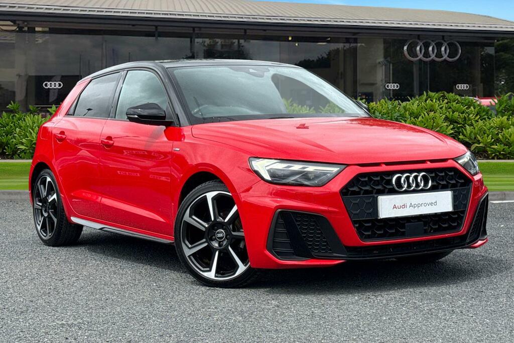 Audi A1 Black Edition 25 Tfsi 95 Ps 5-Speed BP21WGW Red