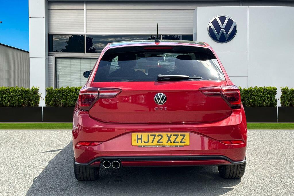Volkswagen Polo 2.0 Tsi Gti Dsg Faro Wheels, Black Pack, Bea HJ72XZZ Red #4