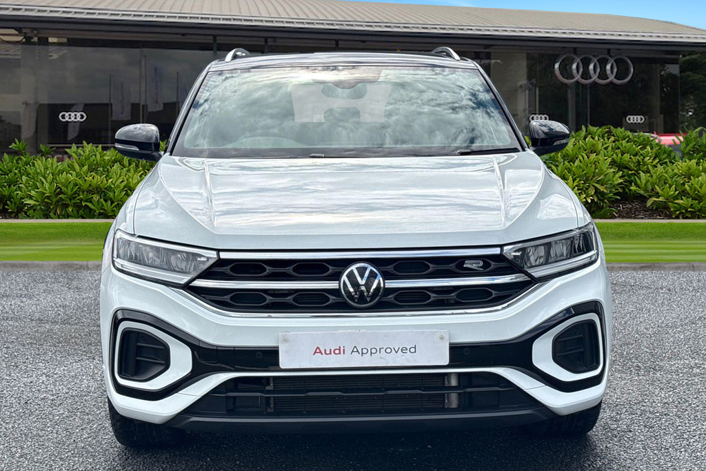 Volkswagen T-Roc 1.5 Tsi R-line Dsg White #5