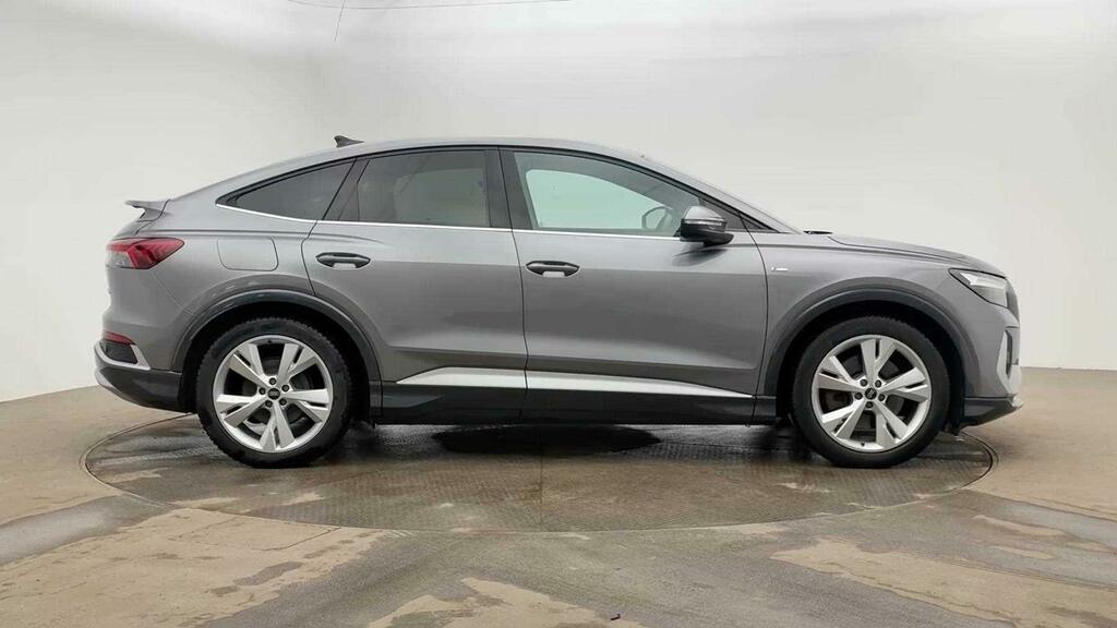 Audi Q4 E Tron 40 S Line Sportback 82Kwh Grey #3