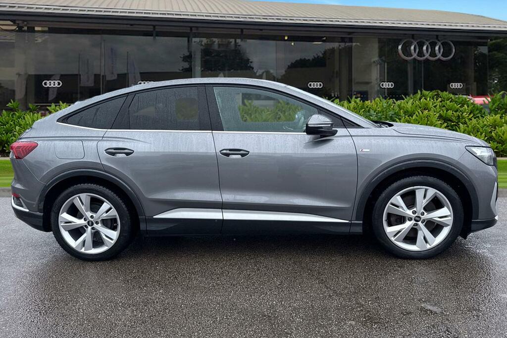 Audi Q4 E Tron Q4 Sportback S Line 40 E-tron 150,00 Kw NL23OWM Grey #3
