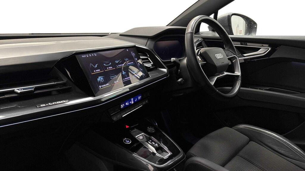 Audi Q4 E Tron 40 S Line Sportback 82Kwh Grey #4