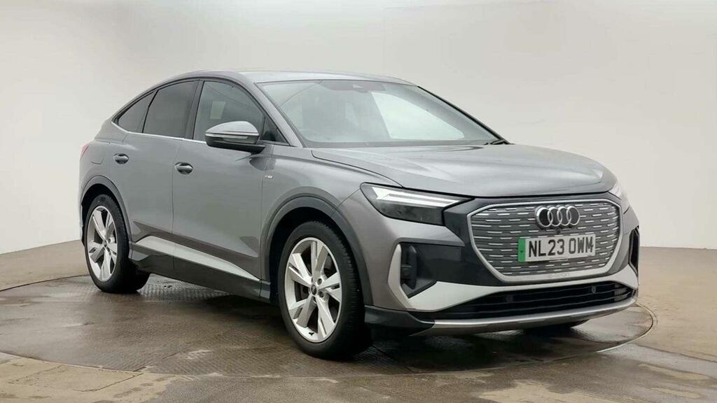 Audi Q4 E Tron 40 S Line Sportback 82Kwh Grey
