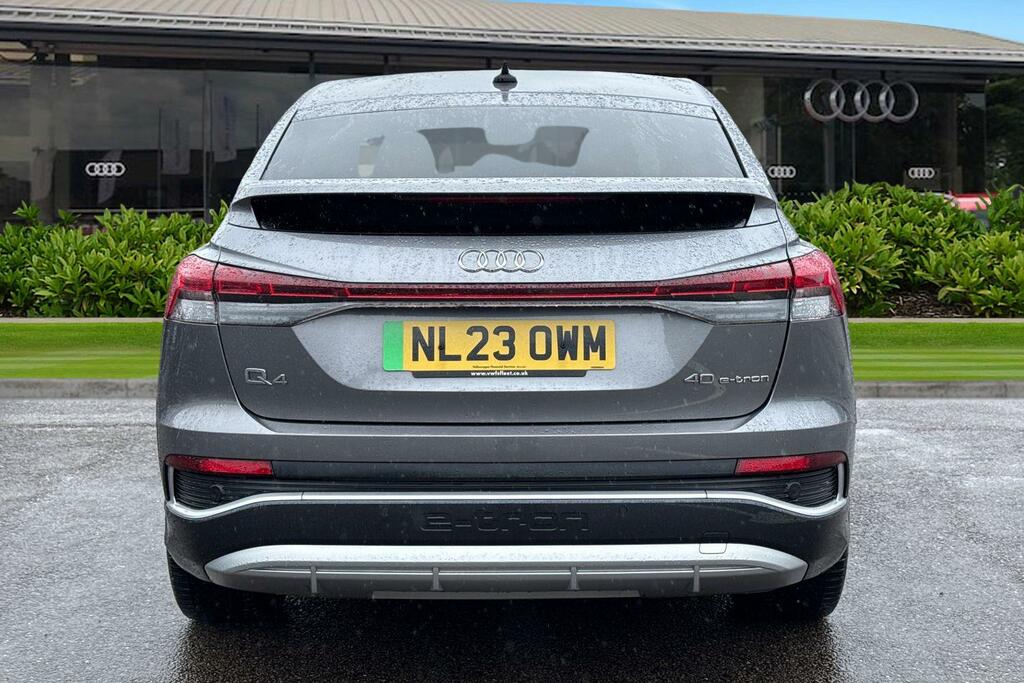 Audi Q4 E Tron Q4 Sportback S Line 40 E-tron 150,00 Kw NL23OWM Grey #4