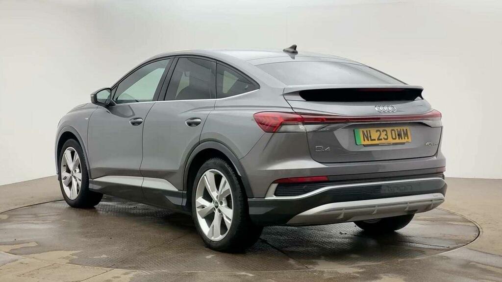 Audi Q4 E Tron 40 S Line Sportback 82Kwh Grey #2