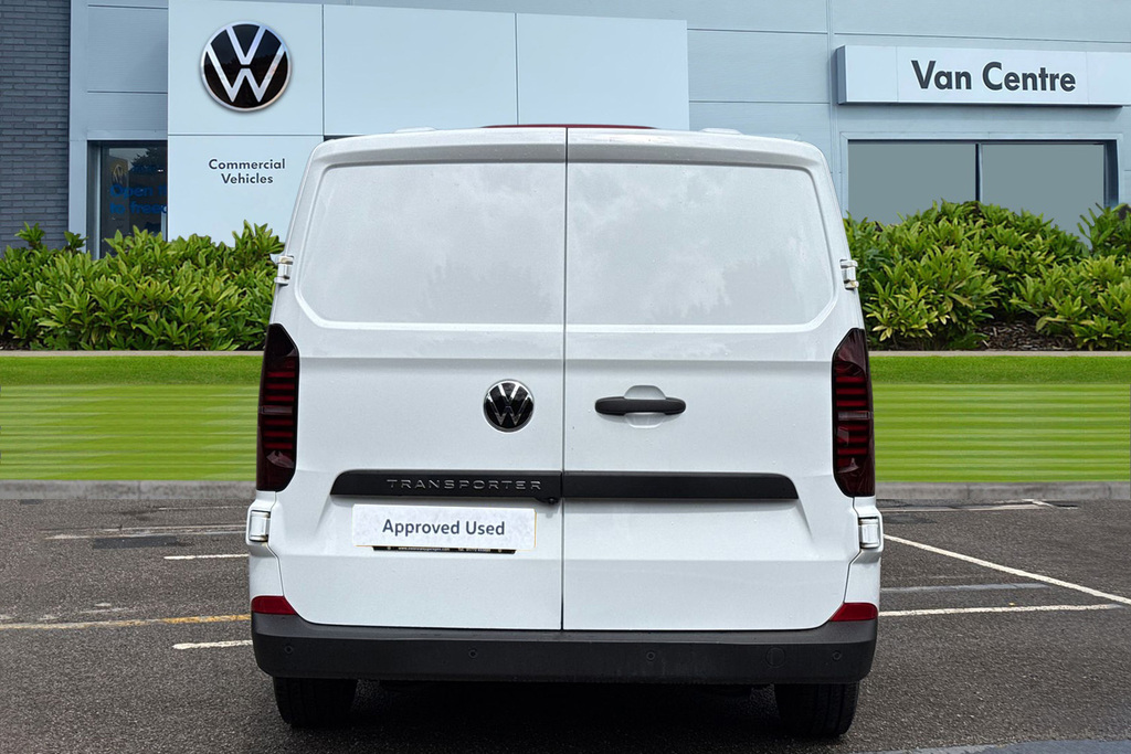 Volkswagen Transporter 2.0 Tdi 150 Commerce Plus Van PJ25KNN White #4