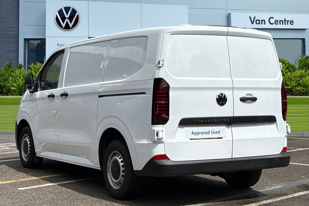 Volkswagen Transporter 2.0 Tdi 150 Commerce Plus Van PJ25KNN White #2