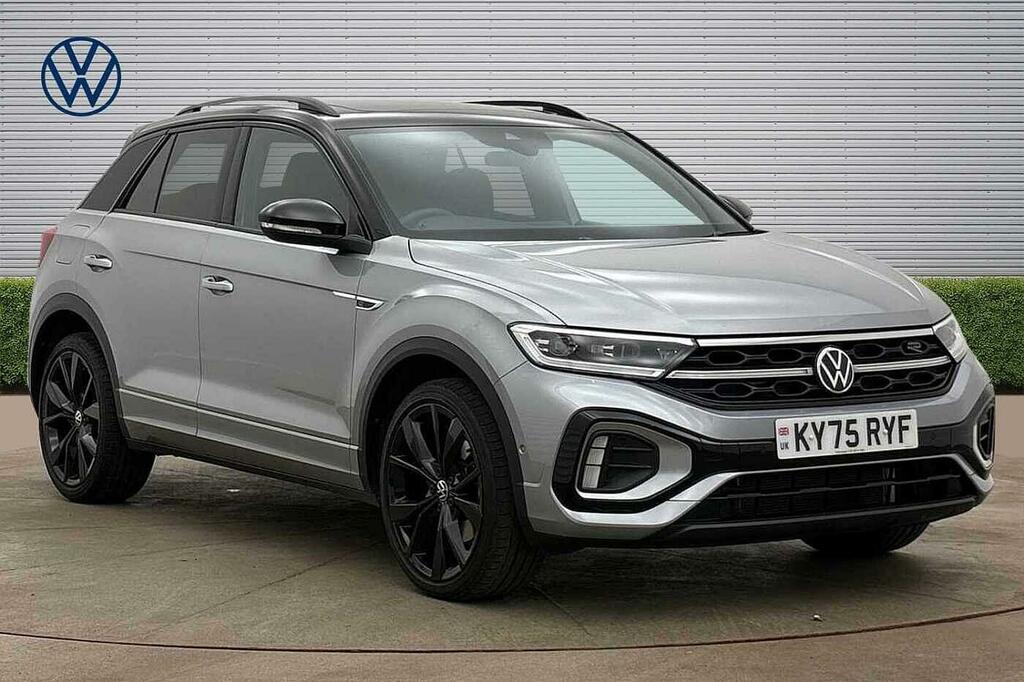 Volkswagen T-Roc 1.5 Tsi Black Edition Plus Dsg Panoramic Sunr Silver