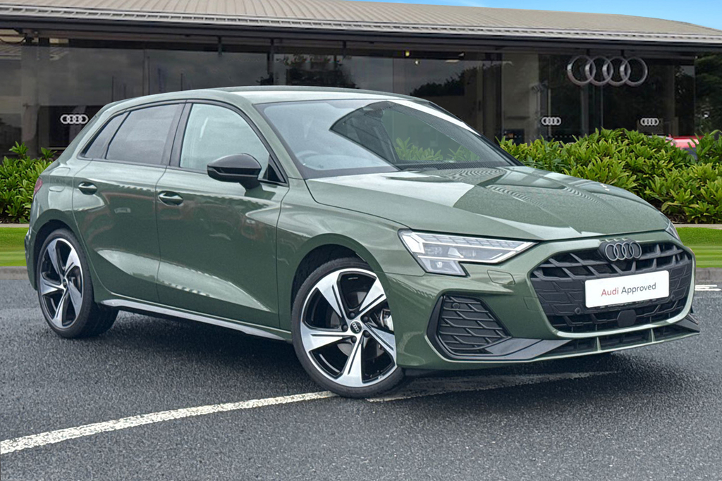 Audi A3 Black Edition 35 Tfsi 150 Ps S Tronic Green