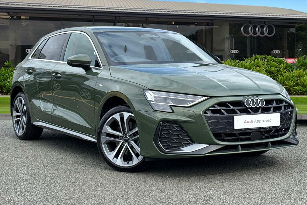 Audi A3 S Line Tfsi E 204 Ps S Tronic Green