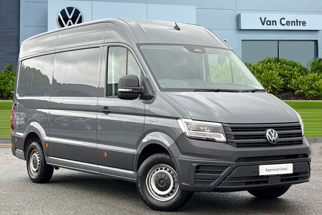Volkswagen Crafter Cr35 Panel Van Commerce Plus Mwb 177 Ps 2.0 Tdi 8S Grey