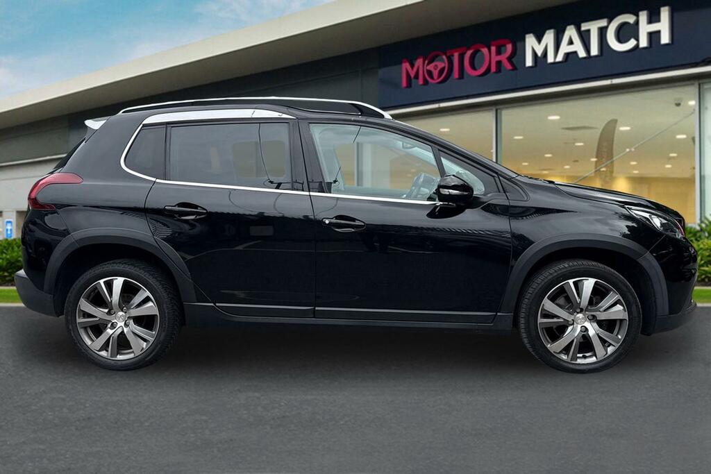Peugeot 2008 1.2 Puretech Allure Premium Euro 6 Ss MA69XWT Black #3