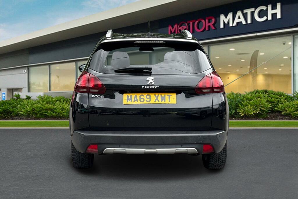 Peugeot 2008 1.2 Puretech Allure Premium Euro 6 Ss MA69XWT Black #4
