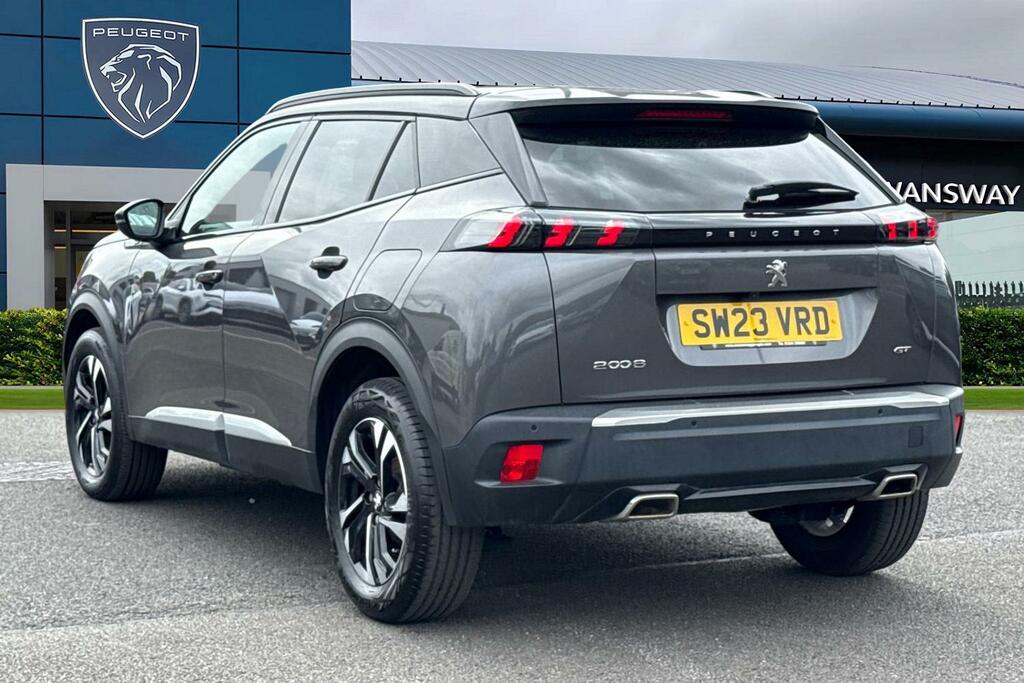 Peugeot 2008 1.2 Puretech Gt Eat Euro 6 Ss SW23VRD Grey #2