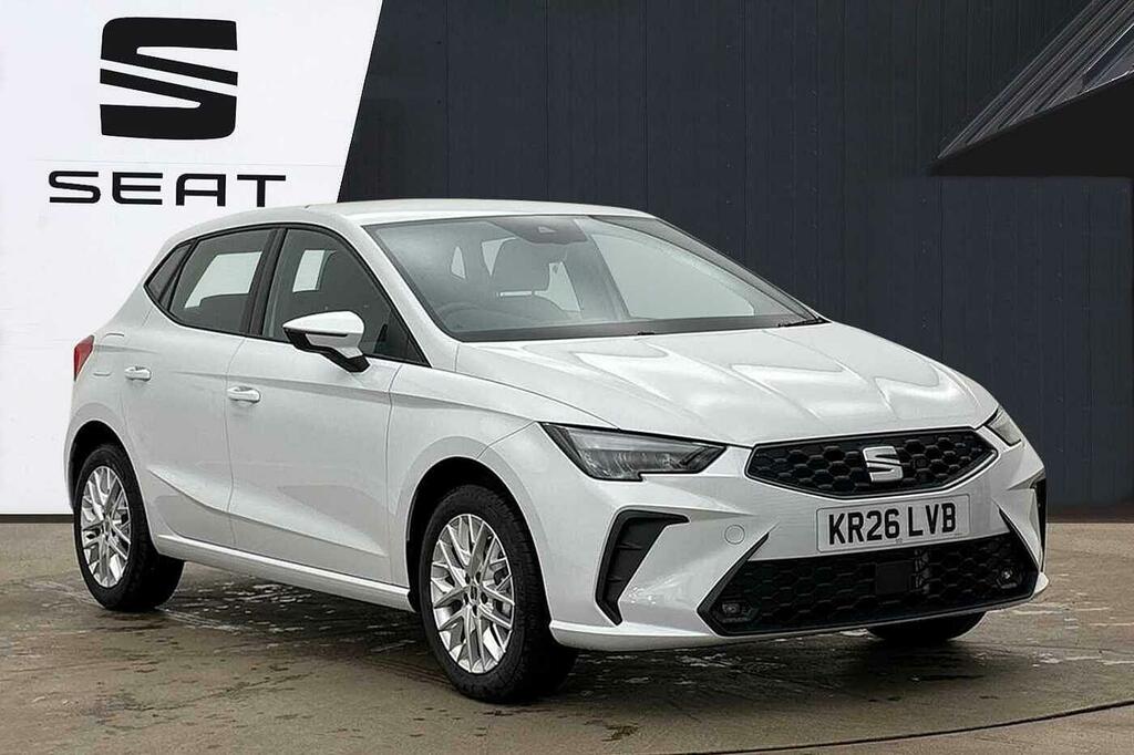 Seat Ibiza 1.0 Tsi 95 Se Delivery Mileage White