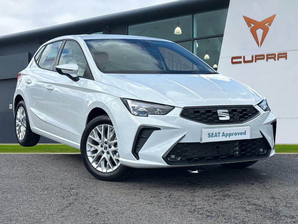 Seat Ibiza 1.0 Tsi 95 Se Delivery Mileage White